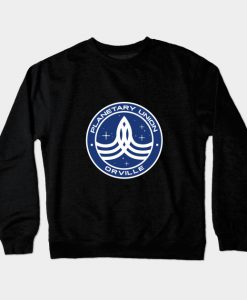 STARSHIP OF THE PLANETARY UNION Crewneck Sweatshirt