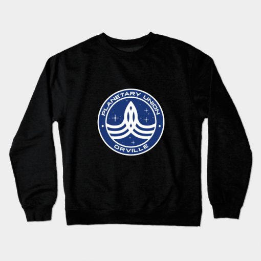 STARSHIP OF THE PLANETARY UNION Crewneck Sweatshirt