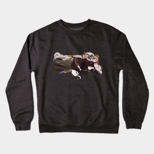 Scarecrow in the field Crewneck Sweatshirt