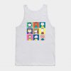 Snoopy,Charlie Brown,and Friends Tank Top