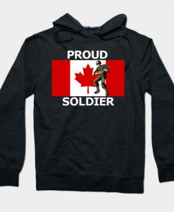 Soldier Canada Gift Hoodie