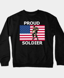 Soldier Infantry Military Crewneck Sweatshirt