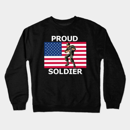 Soldier Infantry Military Crewneck Sweatshirt