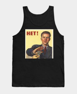 Soviet Propaganda Poster Vodka No Tank Top