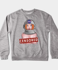 Space Girl Crewneck Sweatshirt