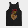 Spartan At The Gym Training Fitness Muscles Power Tank Top