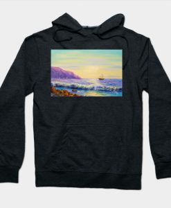 Sunset by the sea Hoodie