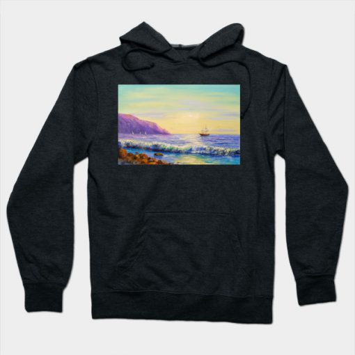 Sunset by the sea Hoodie