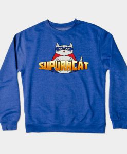 Supurrcat Crewneck Sweatshirt