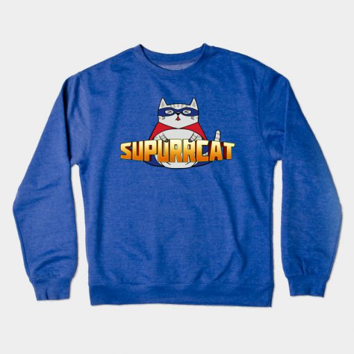 Supurrcat Crewneck Sweatshirt