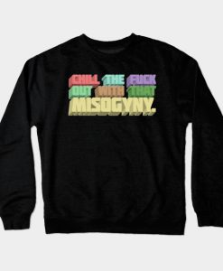 Typography Apparel Crewneck Sweatshirt