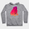 Unique Polar Bear Design Hoodie