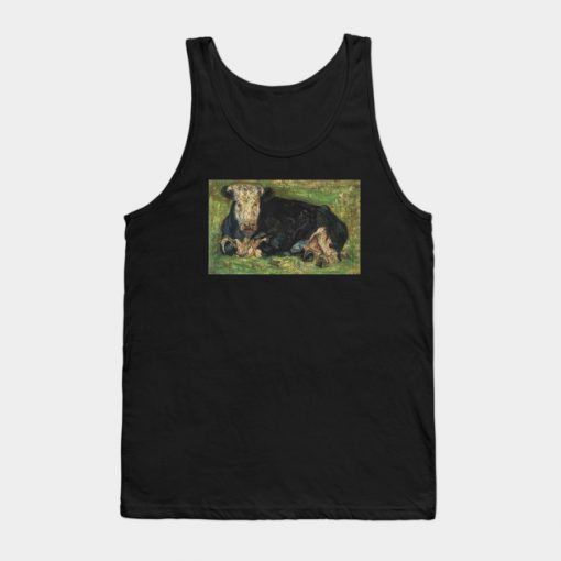 Van Gogh's Lying Cow Tank Top