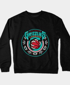 Vancouver Grizzlies Retro Crewneck Sweatshirt
