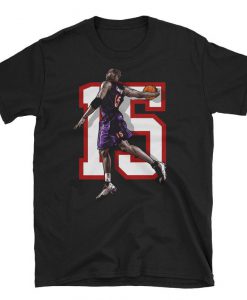 Vince Carter Dunk Toronto Retro Basketball T-Shirt