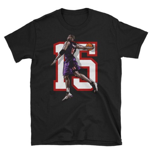 Vince Carter Dunk Toronto Retro Basketball T-Shirt