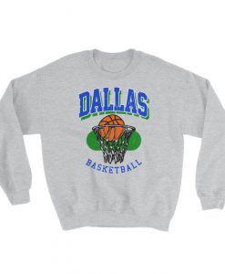 Vintage Dallas Basketball Sweatshirt