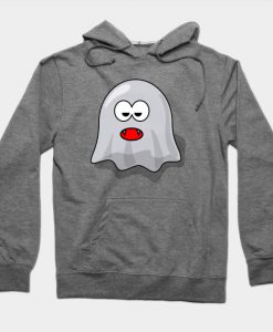 Vintage Ghost Design Hoodie