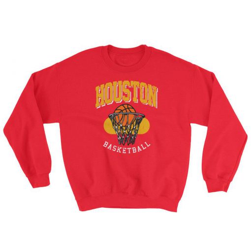 Vintage Houston Basketball Sweatshirt