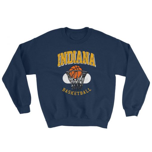 Vintage Indiana Basketball Sweatshirt