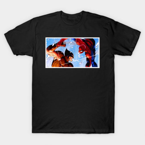 Wolverine vs Spiderman T-Shirt