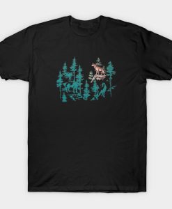 Wolves in Woods T-Shirt