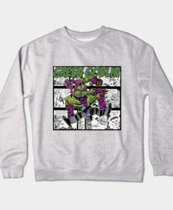 green goblin-villain-spiderman Crewneck Sweatshirt