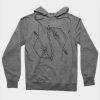 hand drawn hand drawing Hoodie