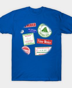 mexico stamp chichen T-Shirt