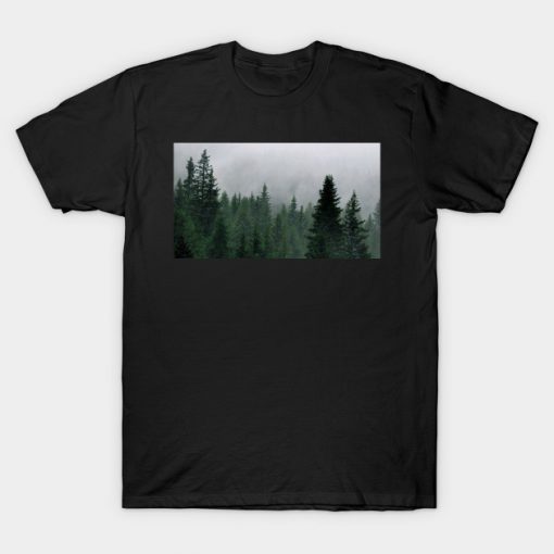 misty trees T-Shirt