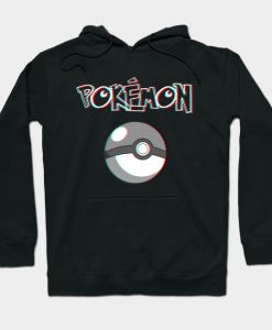 pokemon poke ball 80s Hoodie