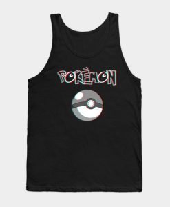 pokemon poke ball 80s Tank Top