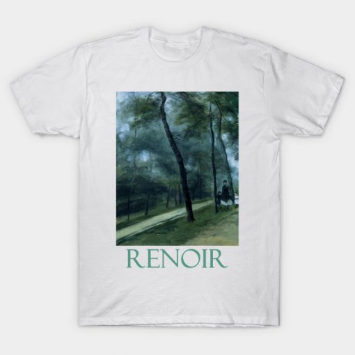 A Walk in the Woods by Pierre-Auguste Renoir T-Shirt