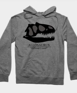 Allosaurus Skull Hoodie
