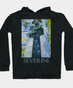 Armored Train in Action by Gino Severini Hoodie