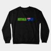 Australia Flag for Australian Fans Crewneck Sweatshirt