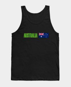 Australia Flag for Australian Fans Tank Top