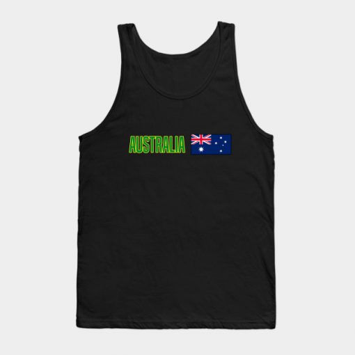 Australia Flag for Australian Fans Tank Top