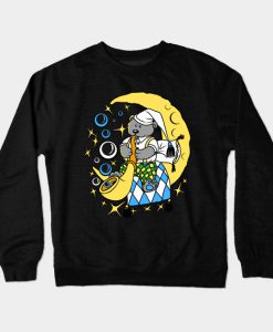 Baby Good Night Bear Moon Sleep Crewneck Sweatshirt