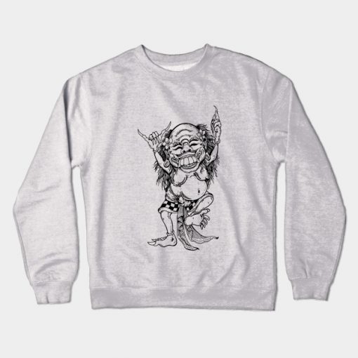 Bali Celuluk drawing Crewneck Sweatshirt