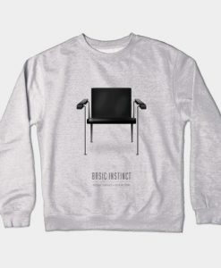 Basic Instinct - Alternative Movie Poster Crewneck Sweatshirt