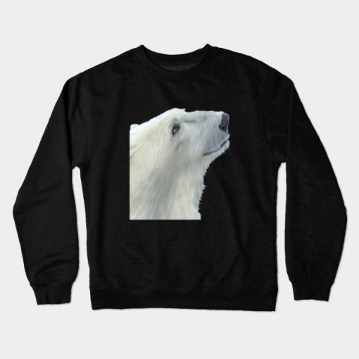 Beautiful Polar Bear Crewneck Sweatshirt