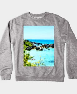 Bermuda - Beach at St. George Bermuda Crewneck Sweatshirt