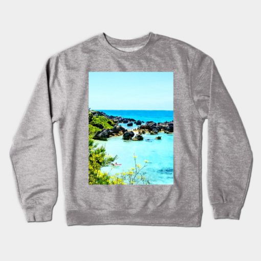 Bermuda - Beach at St. George Bermuda Crewneck Sweatshirt