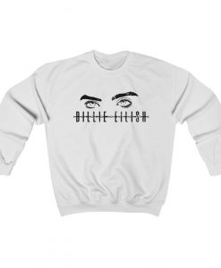 Billie Eilish Eyes Unisex Heavy Blend Crewneck Sweatshirt