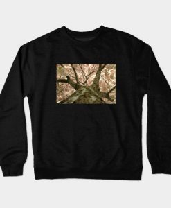 Blossom on a Cherry Tree Crewneck Sweatshirt