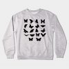Butterfly Silhouette Crewneck Sweatshirt