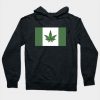 Canada Weed Flag Hoodie