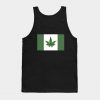 Canada Weed Flag Tank Top