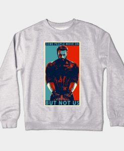 Captain America BUT NOT US Crewneck Sweatshirt